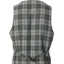 VS-951 Men's Graph/Plaid Tweed Vest
