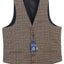 VS-951 Men's Graph/Plaid Tweed Vest
