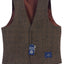 VS-953 Men's 5 Button Formal Tweed Suit Vest-PART-B