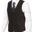 VS-953 Men's 5 Button Formal Tweed Suit Vest-PART-B