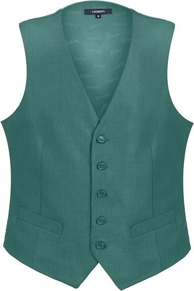 VS-95 MEN'S 5 BUTTON SUIT FORMAL VEST PART-B
