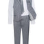 VS-B6 GRAY BOY'S VEST SUIT WITH LAPEL SET SIZE 1-14