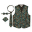 VSK-26P BOYS FORMAL VEST METALLIC IN 12 COLORS SIZE 2-7