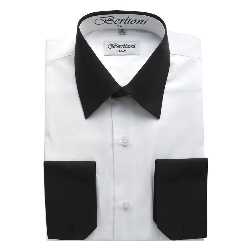 Men's two-tone dress shirts