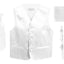 VSK4 BOYS SATIN SOLID 4 PCS SET FORMAL VEST IN 12 COLORS SIZE 2-7