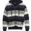ZH-922 MEN'S FRENCH TERRY FULL ZIP STRIPES