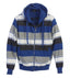 ZH-922 MEN'S FRENCH TERRY FULL ZIP STRIPES