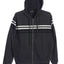ZH-923 Men's Hoodie w/ STRIPES Metal Zipper