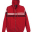 ZH-923 Men's Hoodie w/ STRIPES Metal Zipper